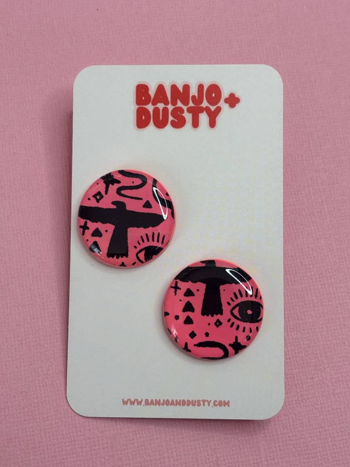 Clara Statement Studs for wholesale by The Dusty Collective