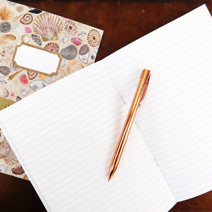 Bison Bindery - Wholesale Journal/Diary - Conchae Sea Shell A5 Recycled Notebook - 76 Lined Pages3