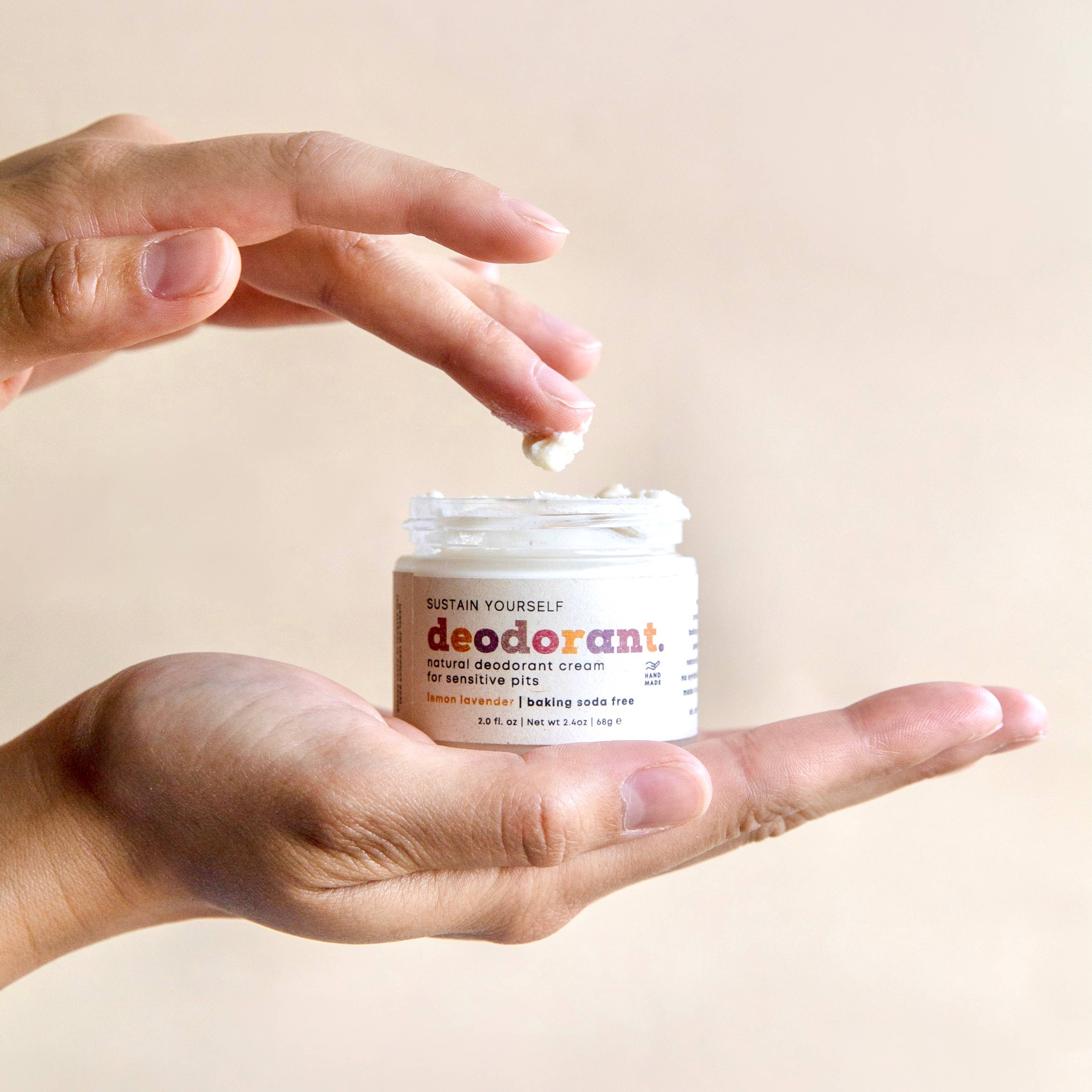 Sustain Yourself - Wholesale Deodorant - Women's - Lemon Lavender Deodorant Cream3