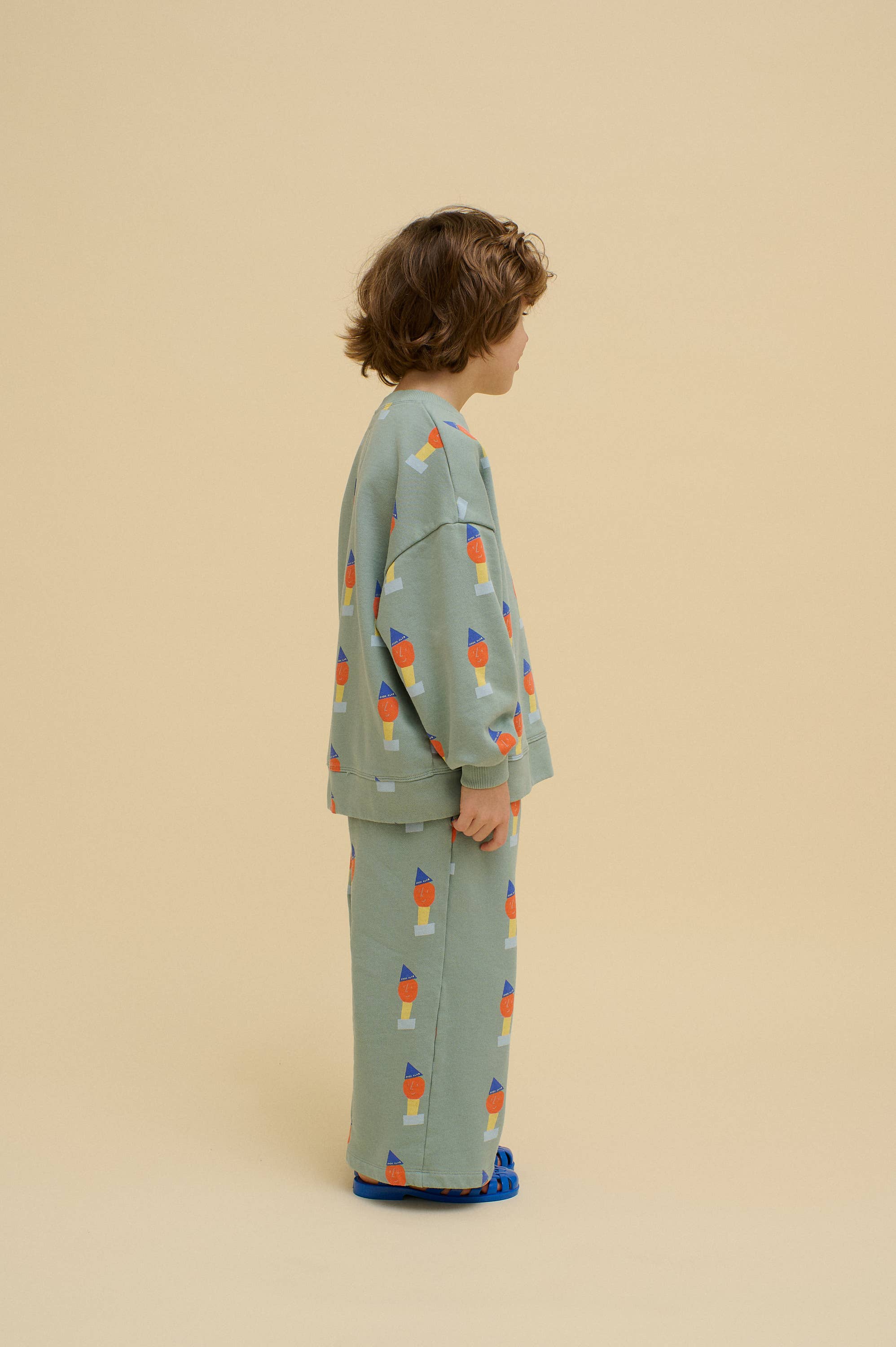 Green PLAYFUL WIDE PANTS for wholesale on Faire1