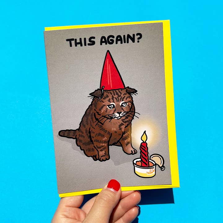 Lykønskningskort - dette igen? for engroshandel hos Chonky Goods by Ping Hatta. Studio