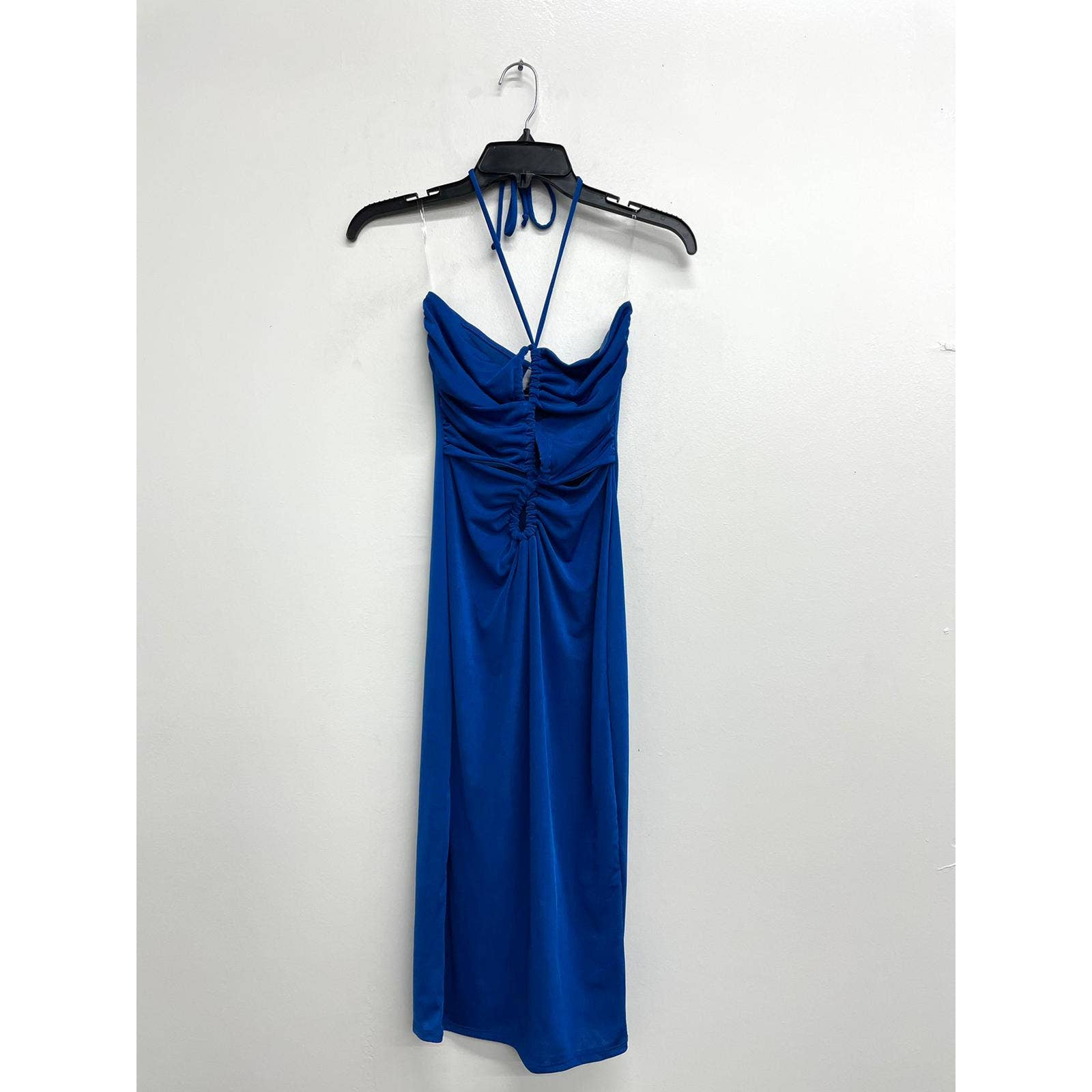 Uptown Apparel – wholesale Dress – Women's – D12995 Halter Cut Out Midi Dress8