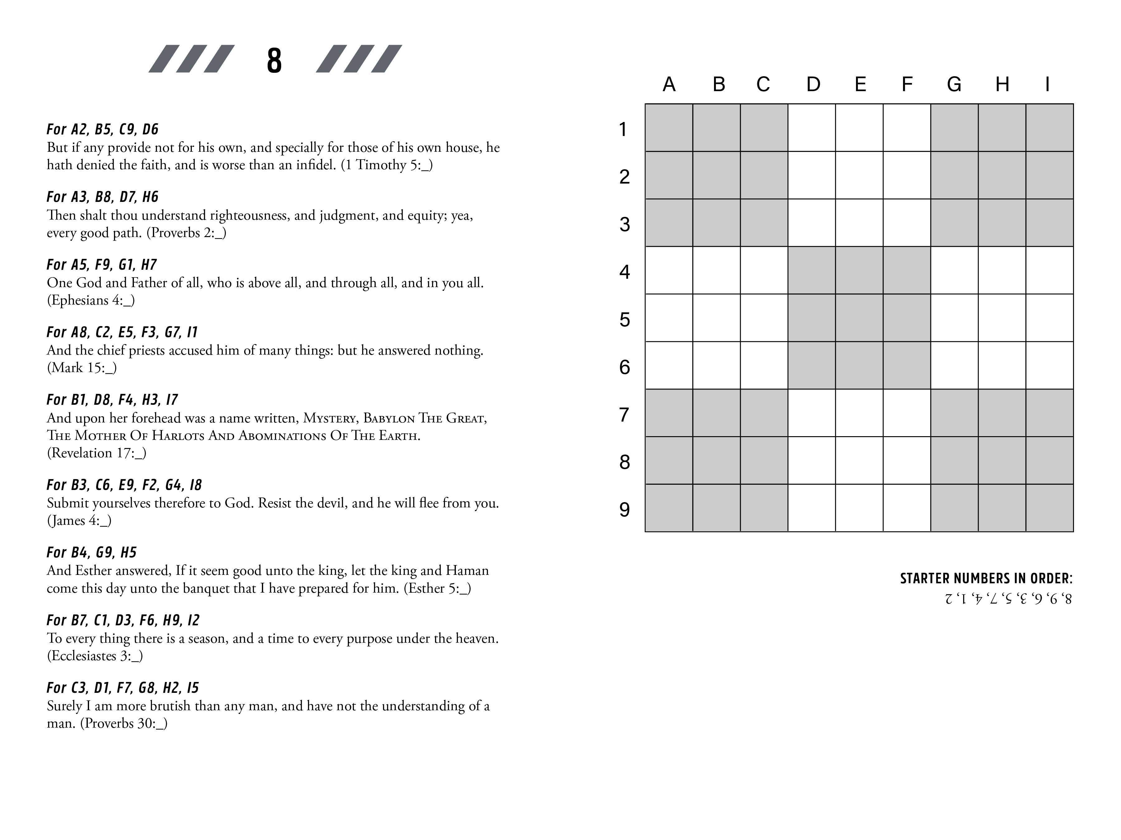 Barbour Publishing, Inc. - Wholesale Coloring & Activity Book - Adult - Bible Sudoku3