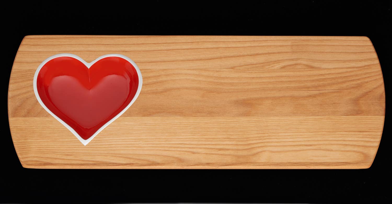 Inspired Generations - Wholesale Serve Bowl - Happy Red Heart with Heart Spoon5