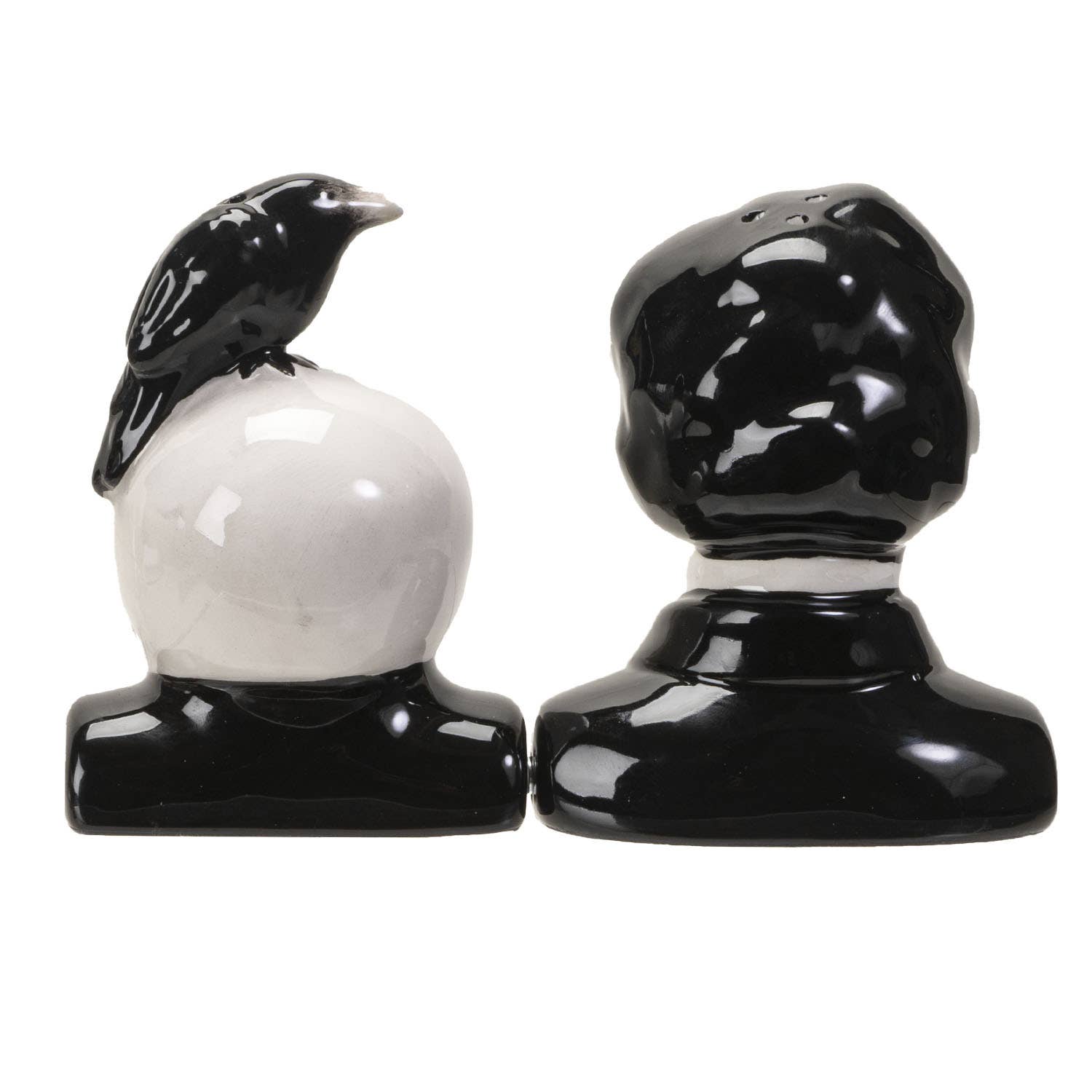 Pacific Trading - Wholesale Salt & Pepper Shaker Set - Edgar Allen Poe Ceramic Salt & Pepper Shaker Set4