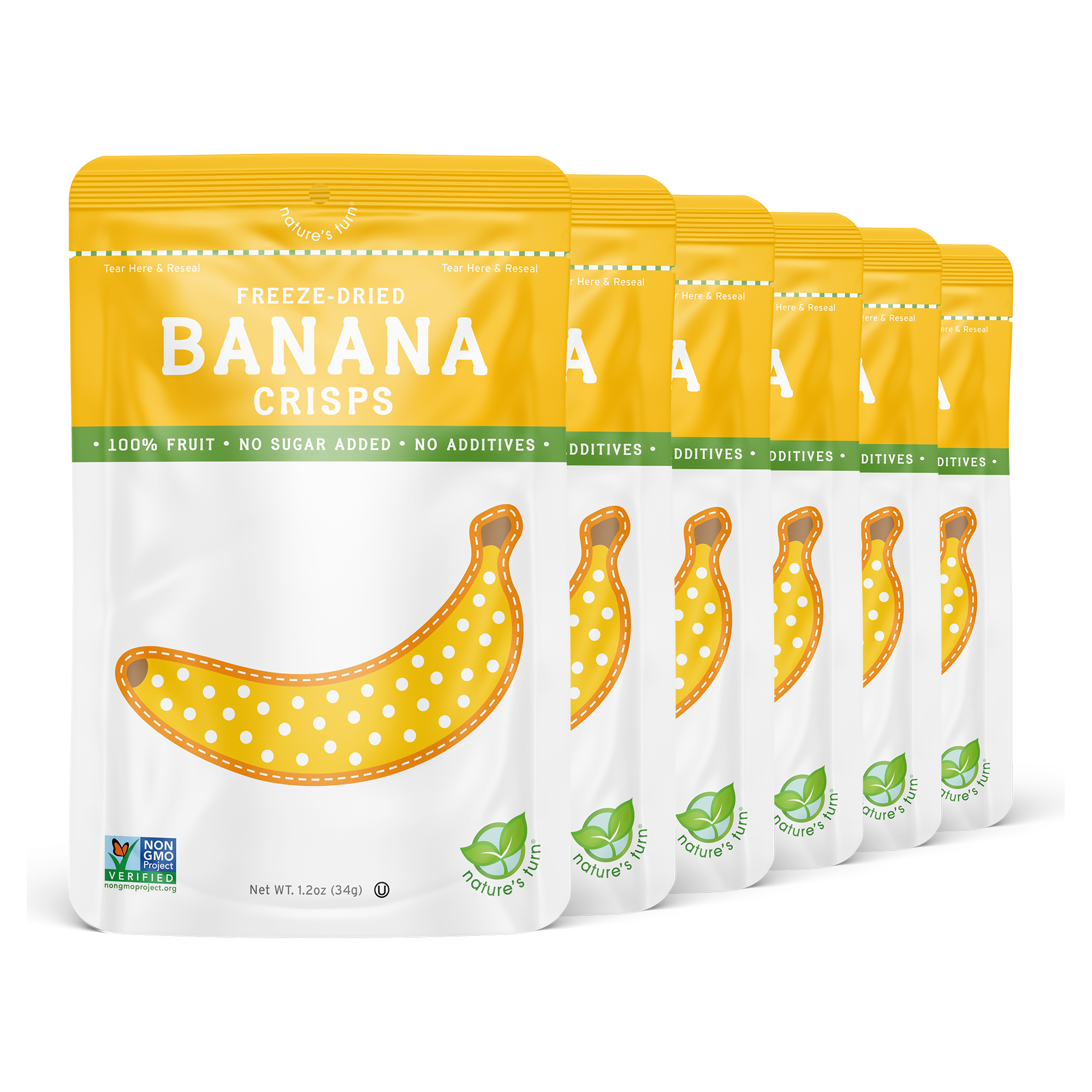 Nature's Turn - Wholesale Dried/Dehydrated Fruit - Freeze-Dried Banana Crisps3