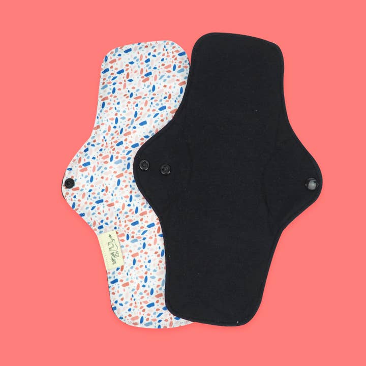 FRENCH TENDANCE - Wholesale Period Underwear - Women's - Set of 2 washable and reusable hygi towels - Abundant flow2