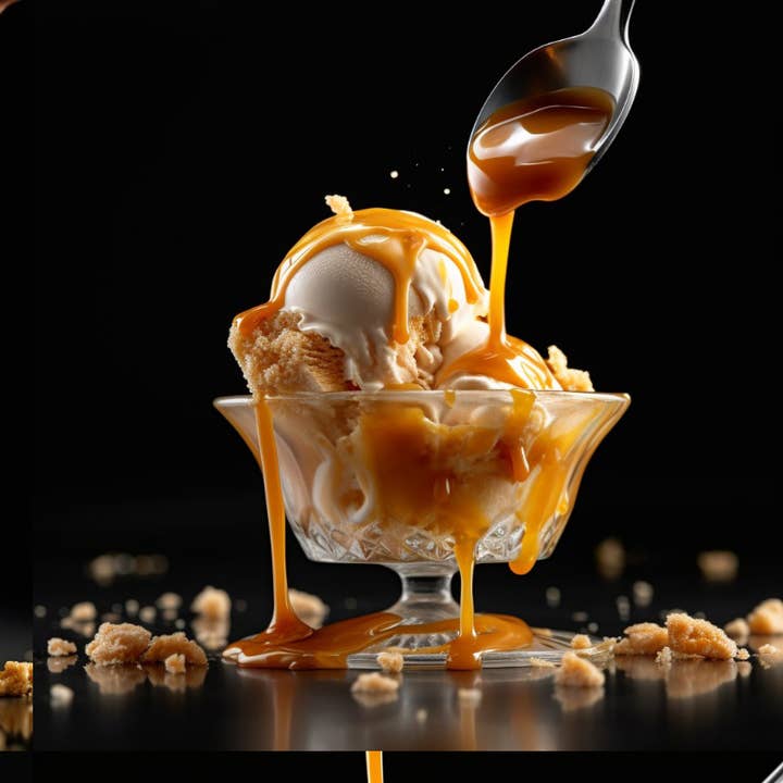 SAPORE DELLA VITA LLC - Wholesale Caramel Sauce - Bourbon Me Bourbon Caramel Sauce - Small-Batch - 10oz1