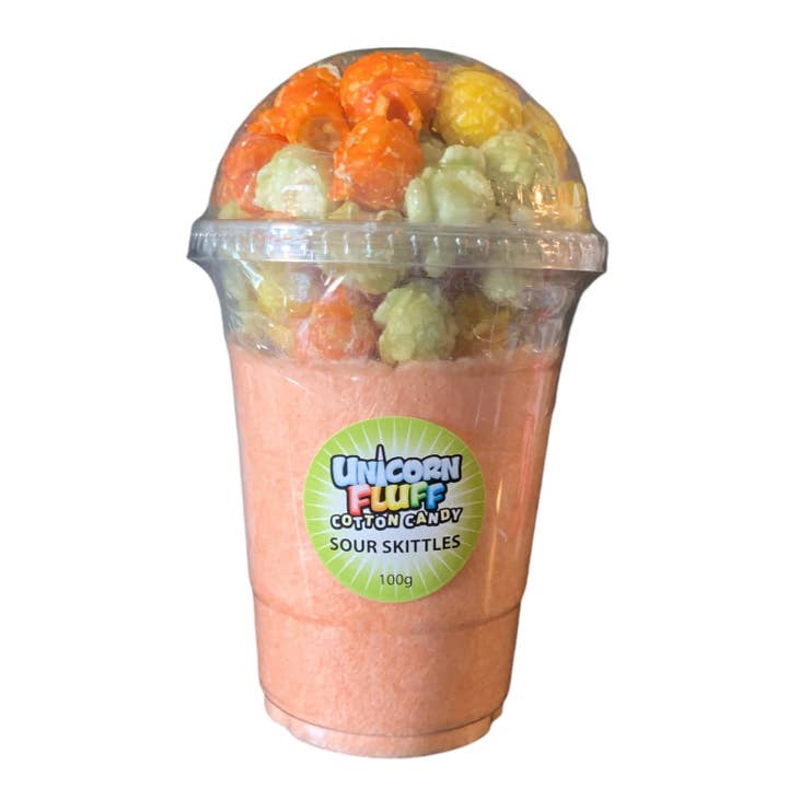 Chocolate Moose Fudge Factory - Wholesale Popcorn - Unicorn Fluff - SOUR SKITTLES