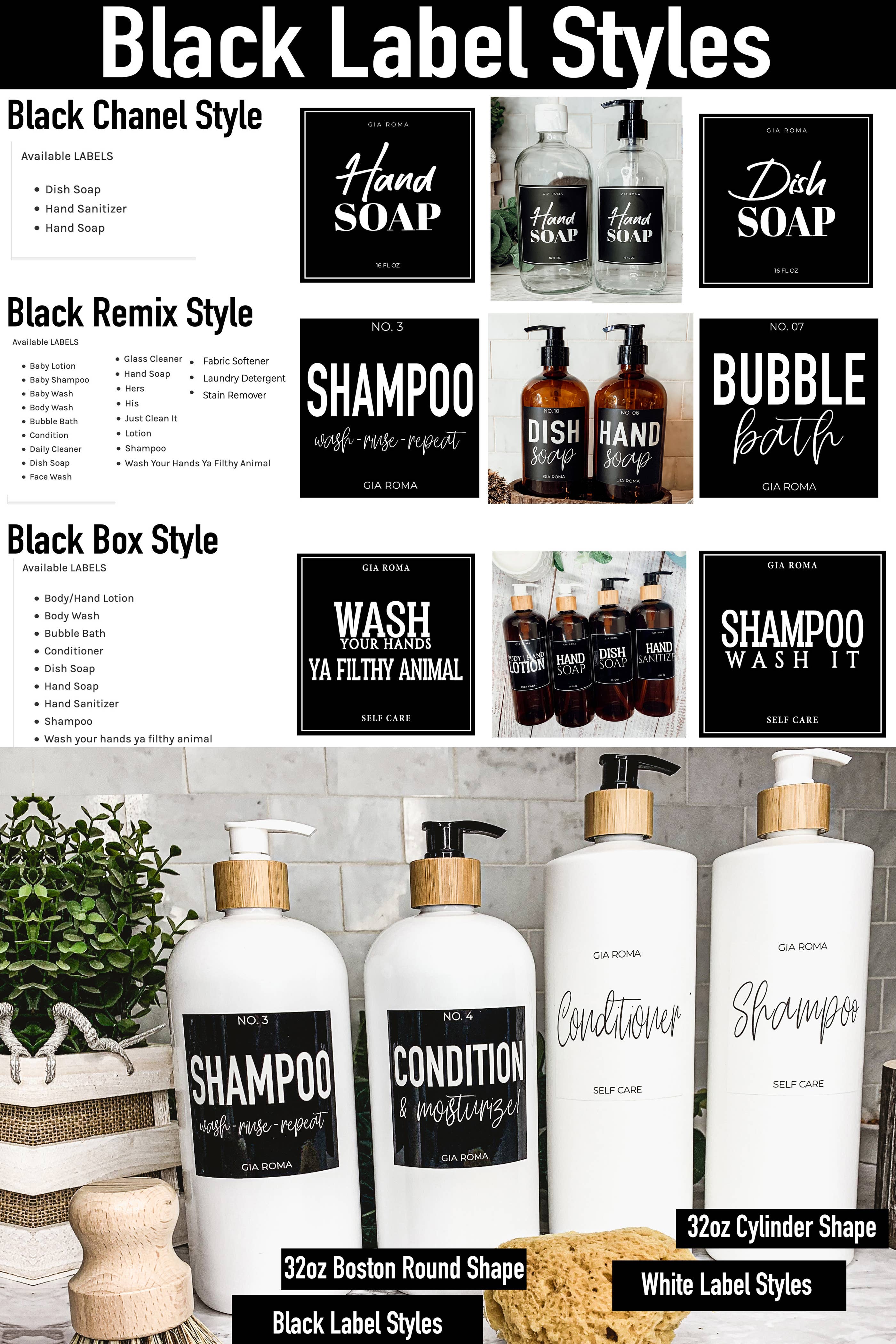 Gia Roma – Großhandel Sprühflaschen – 32 Unzen weiße wiederverwendbare Reinigungsspender Sprühflaschen aus Kunststoff4