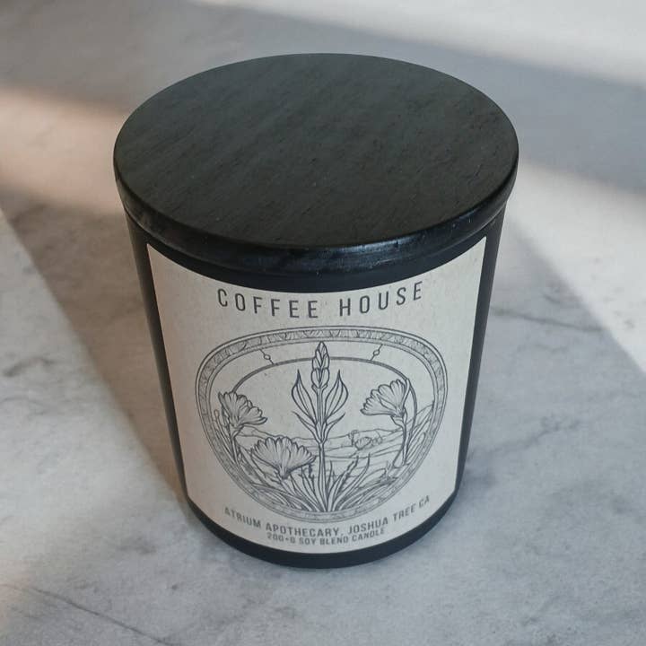 Vela Amber Jar | Coffee House para venta al por mayor de Atrium Apothecary Inc