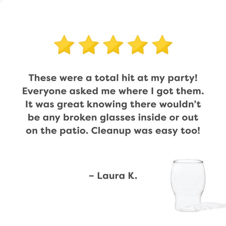 TOSSWARE - Wholesale Beer Glass/Mug - TOSSWARE POP 4oz Taster SET OF 12 Premium Quality Recyclable3