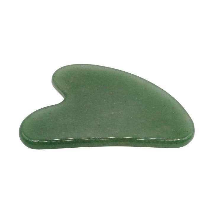 Green aventurine Gua Sha – Grade A for wholesale by Marylise Mirabelli