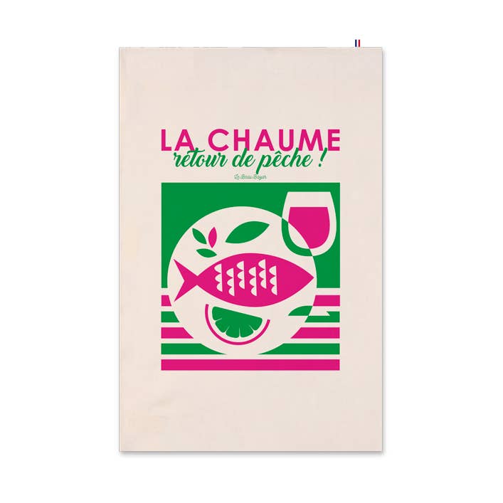 Kökshandduk LA CHAUME Fångst från fisket för wholesale av Le Beau Bazar