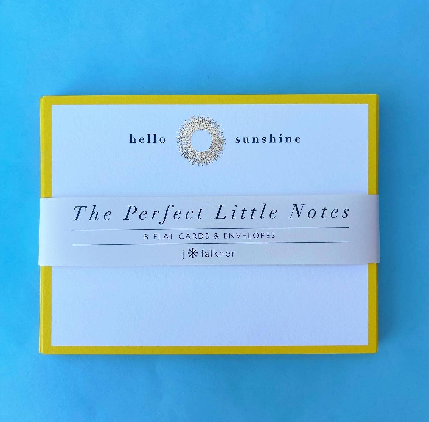 J.Falkner Cards - Wholesale Stationery/Notecard Set - Boxed Set: Hello Sunshine "Perfect Little Notes"2
