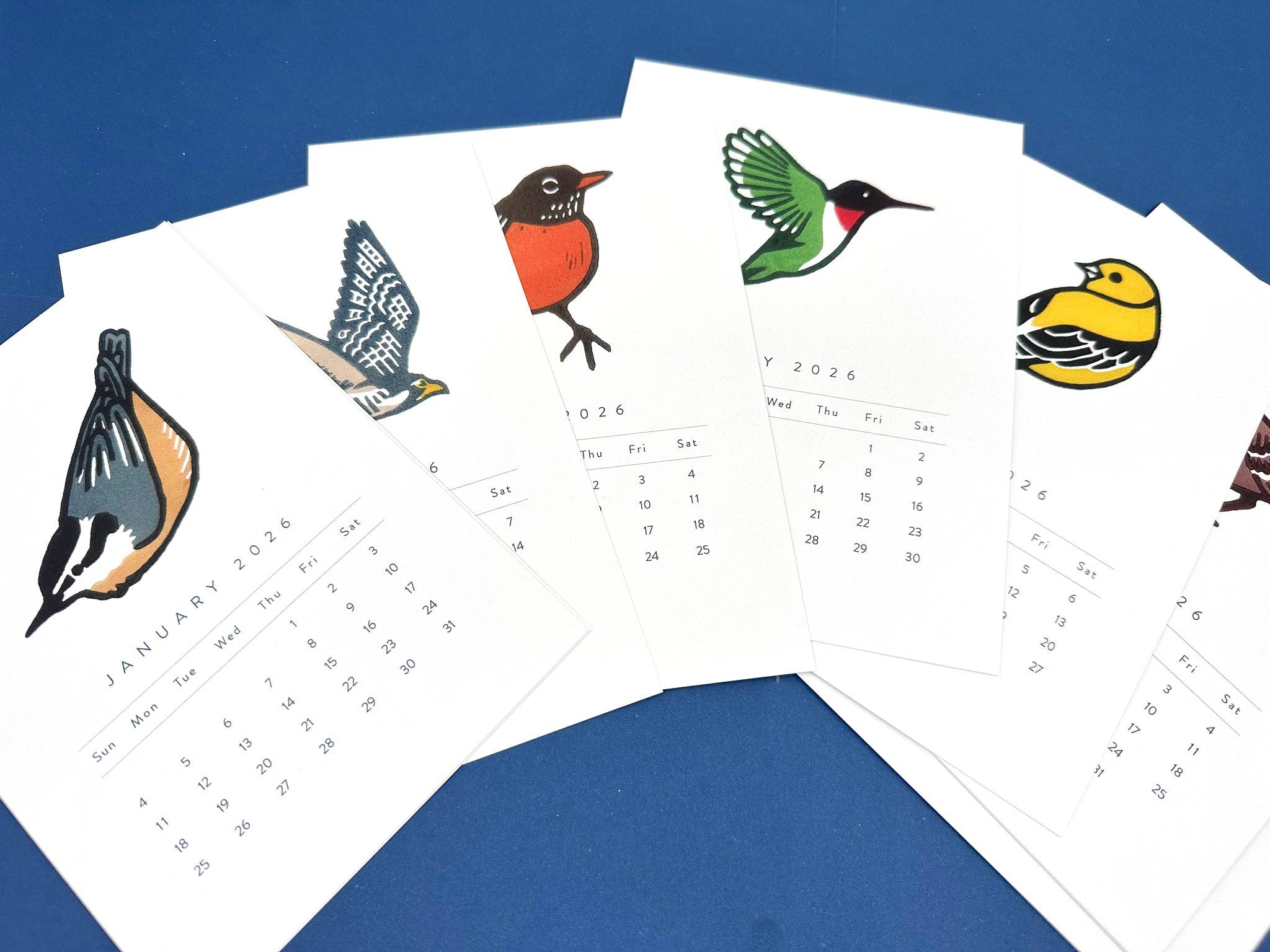 Nan Onkka Prints – Engroshandel Kalender – 2026 Skrivebordskalender2