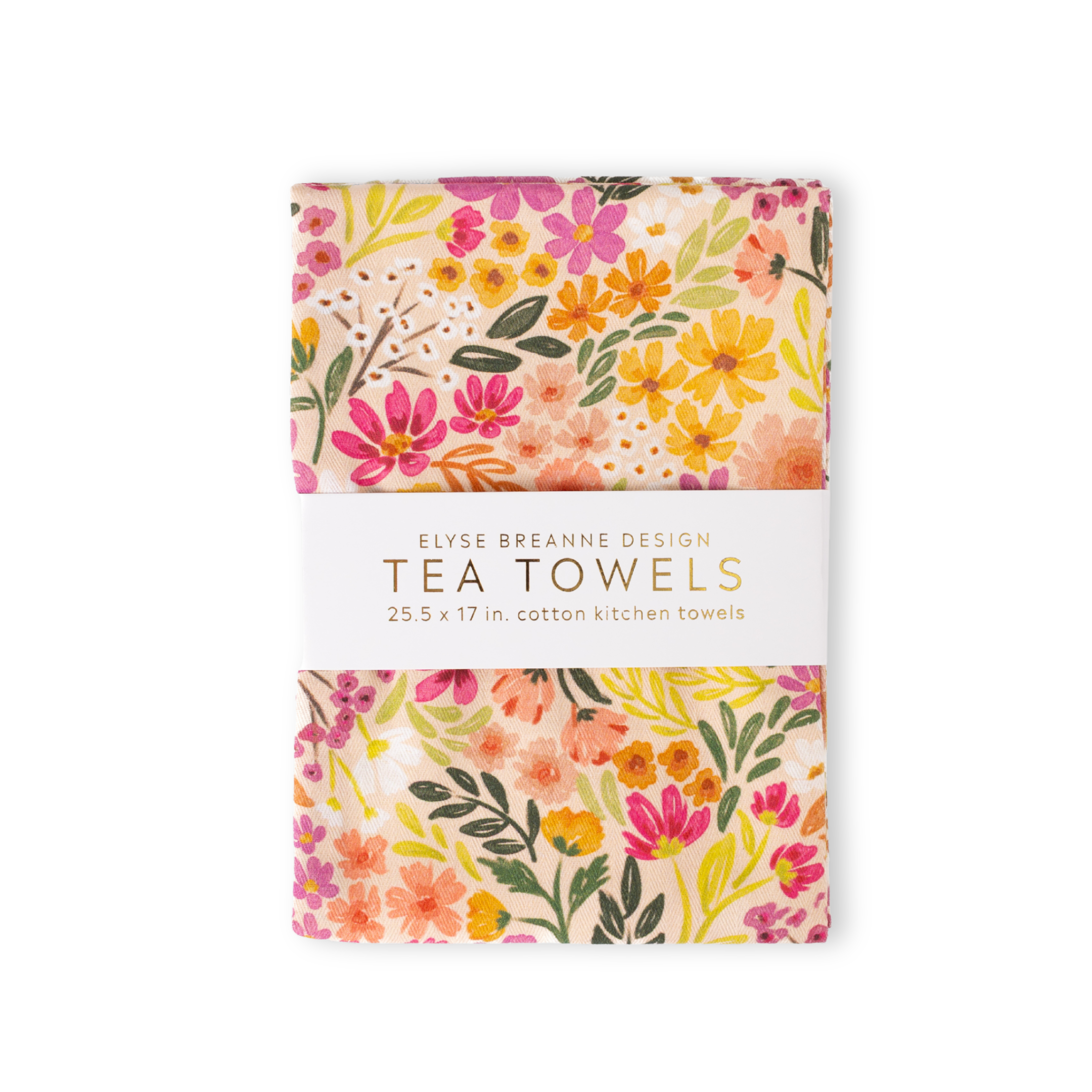 Elyse Breanne Design – Engroshandel Viskestykke – Pakke med 2 Primrose Petals viskestykker0