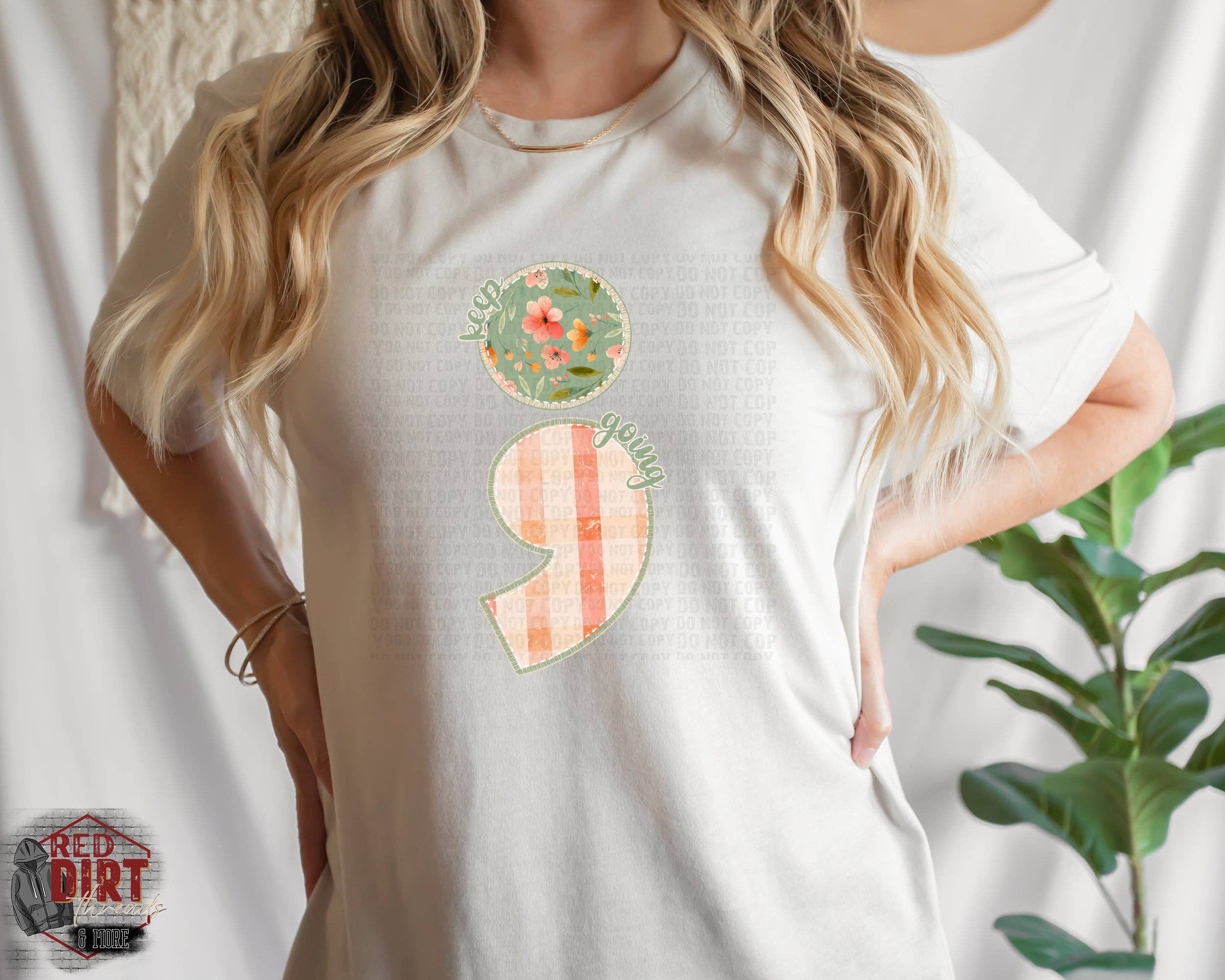 Red Dirt Transfers - Wholesale Sublimation Transfer - Keep Going DTF Transfer | Suicide Awareness DTF Transfer | Ready to Press | High Quality DTF Transfers | Fast Shipping0