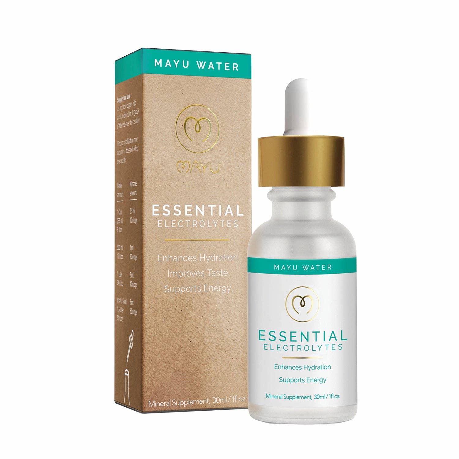 Mayu Water - Wholesale Oral Supplement/Vitamin - Electrolyte Drops1