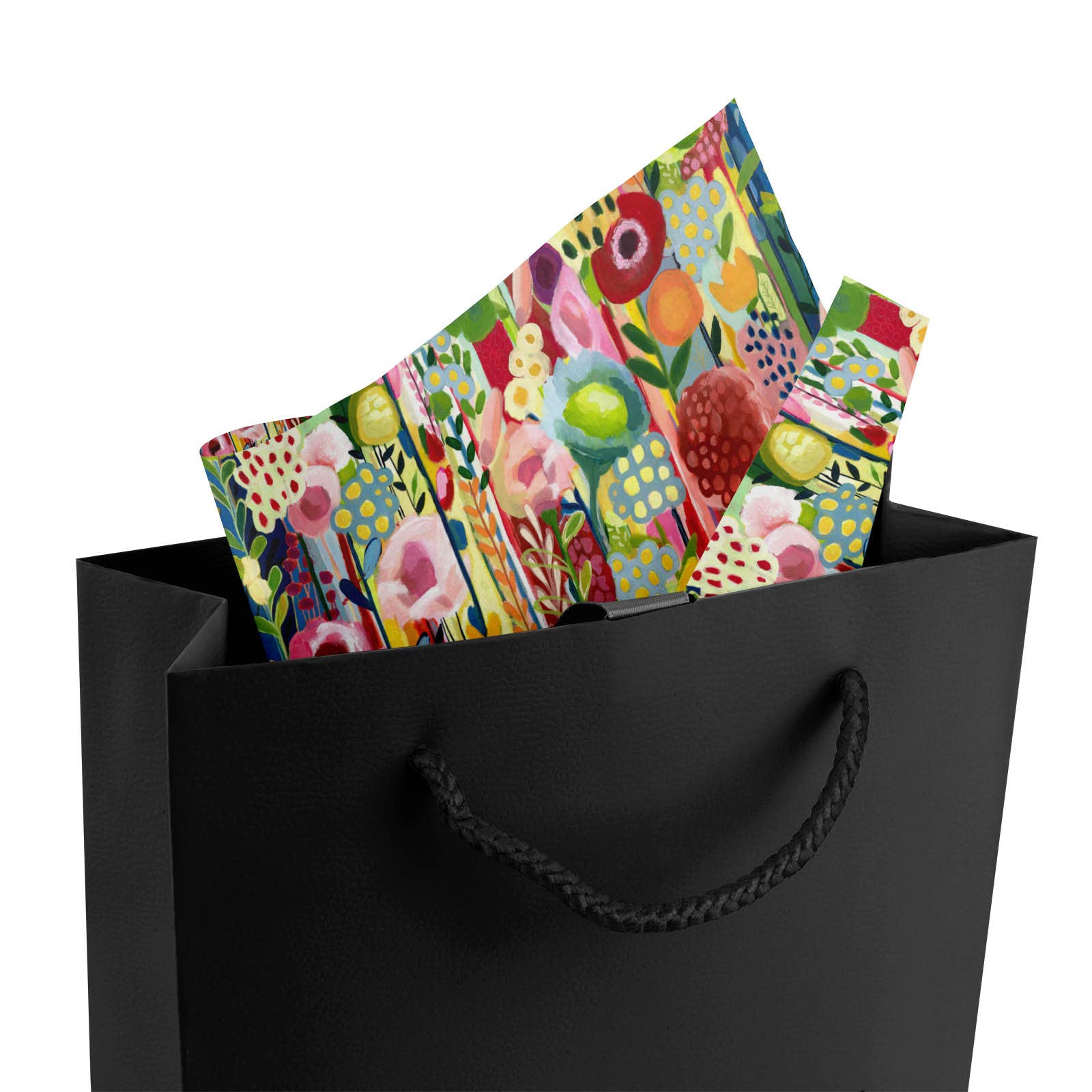 Jillson & Roberts - Wholesale Tissue Paper - Floral Collage Tissue - Printed2