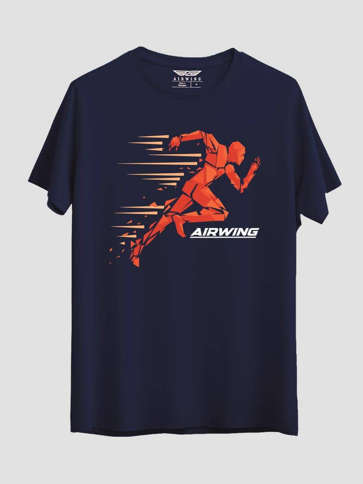 T-shirt Running Graphics pour la vente par Airwing
