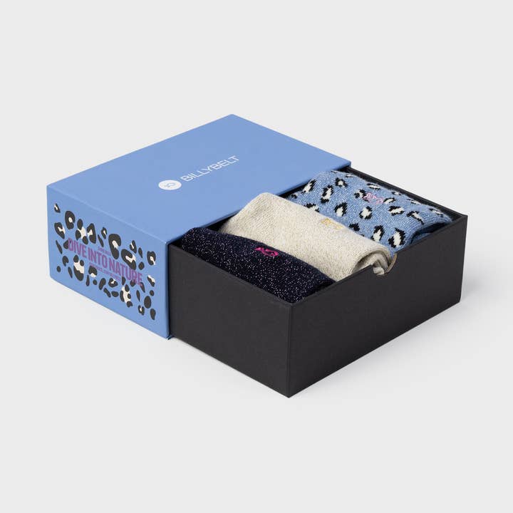 Women's sock set - Dive into nature for wholesale by BILLYBELT