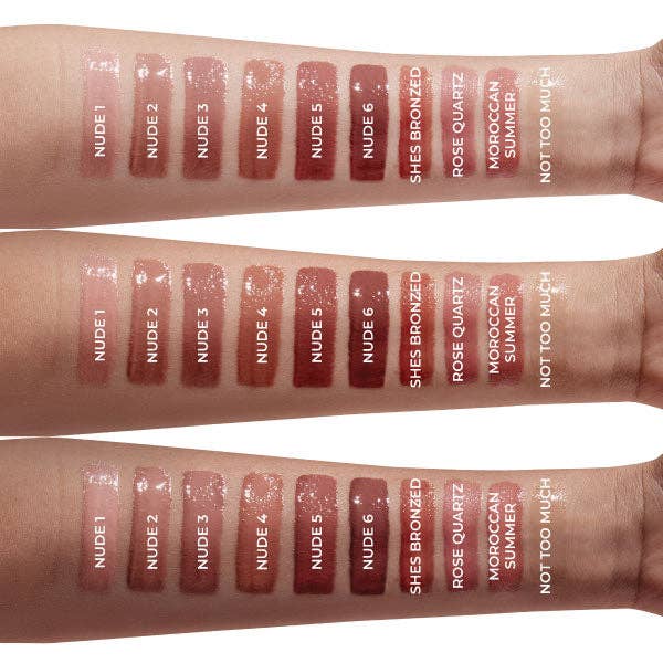 Silk oil of Morocco - Venta al por mayor Brillos de labios - Brillo de labios Nude 5 (tono medio Rosy Nude) Brillo de labios Argan Gloss de Fernando Hervas