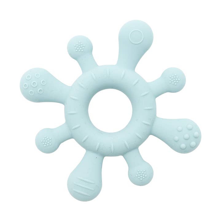 Olmitos S.A - Vendita all'ingrosso Massaggiagengive (senza clip) - Neonati - Ciuccio da dentizione con texture in silicone0