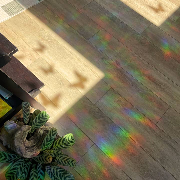 Mindful over Mind Full - Wholesale Suncatcher - Wavy Sun Suncatcher | Window Cling | Groovy Nature Vibes2