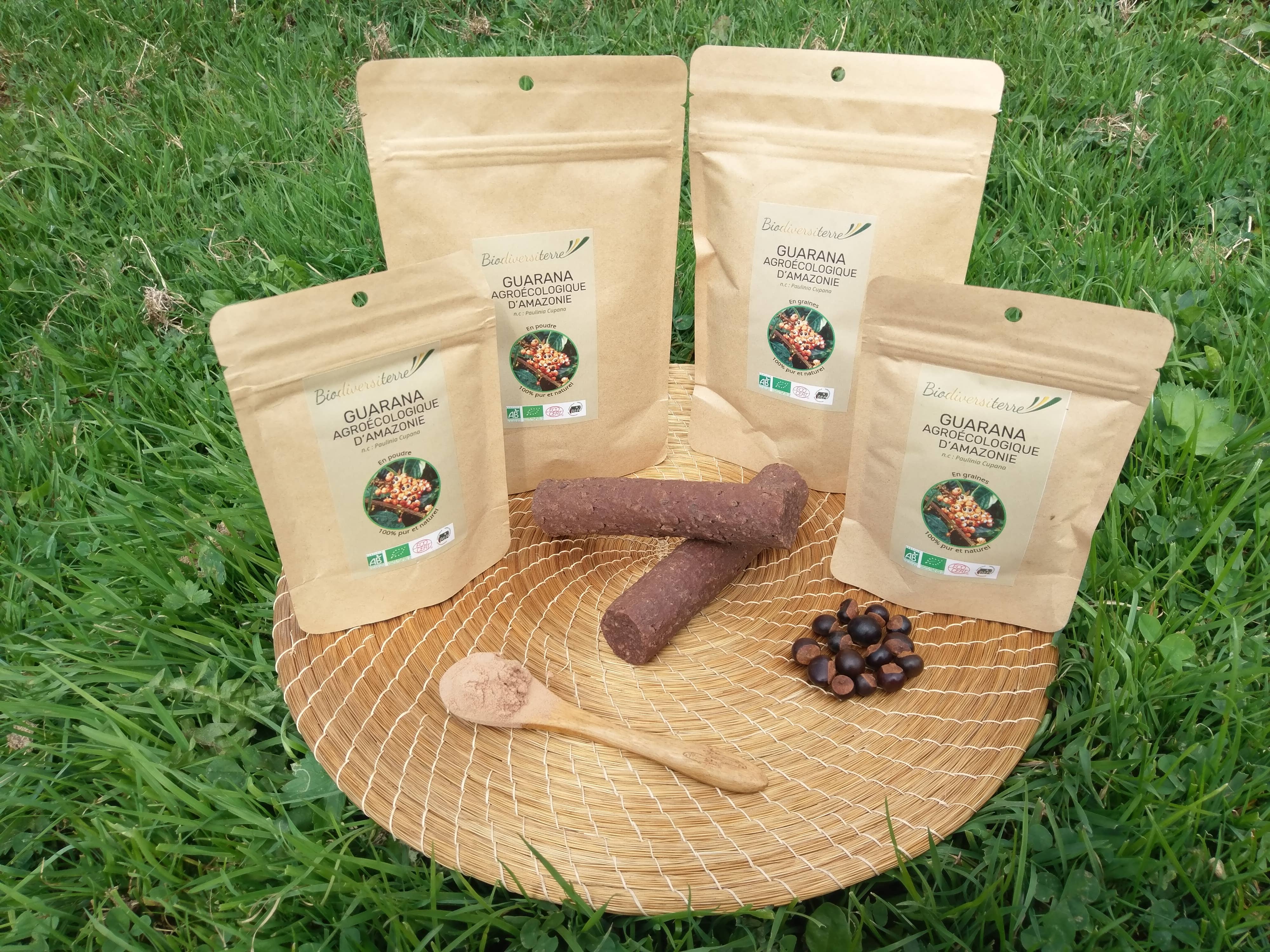 Biodiversiterre - Wholesale Health/Detox Tea - AEA wild strain guarana in a traditional stick of 100g.2