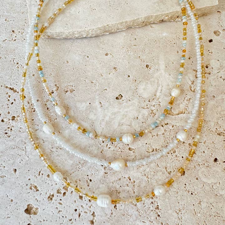 Luna.Foundling - Wholesale Beaded/pearl necklace - Exhale Necklace3