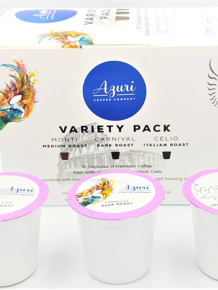 Azuri Variety Pack Kaffe PODS för wholesale av Azuri Coffee
