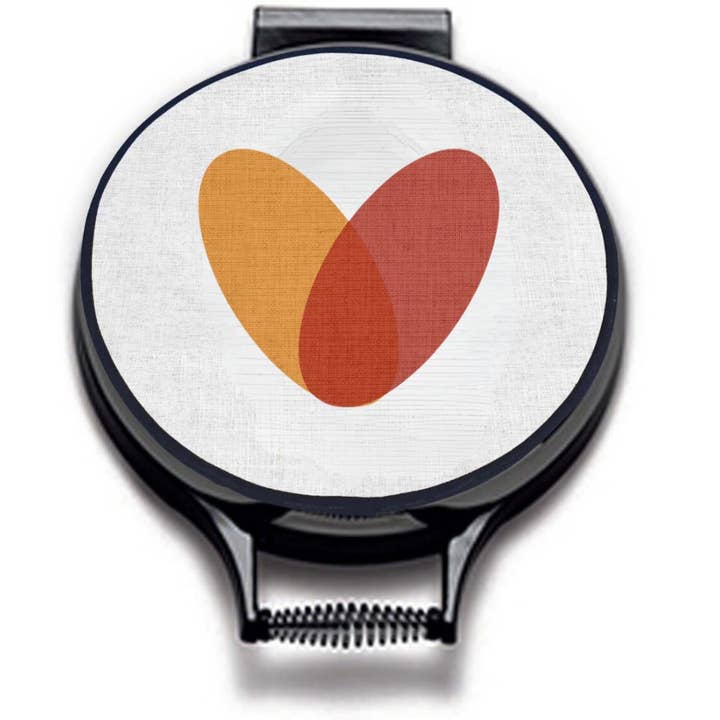 Mustard & Gray Ltd - Wholesale Oven Mitt/Pot Holder - Toco Hearts Circular Hob Covers