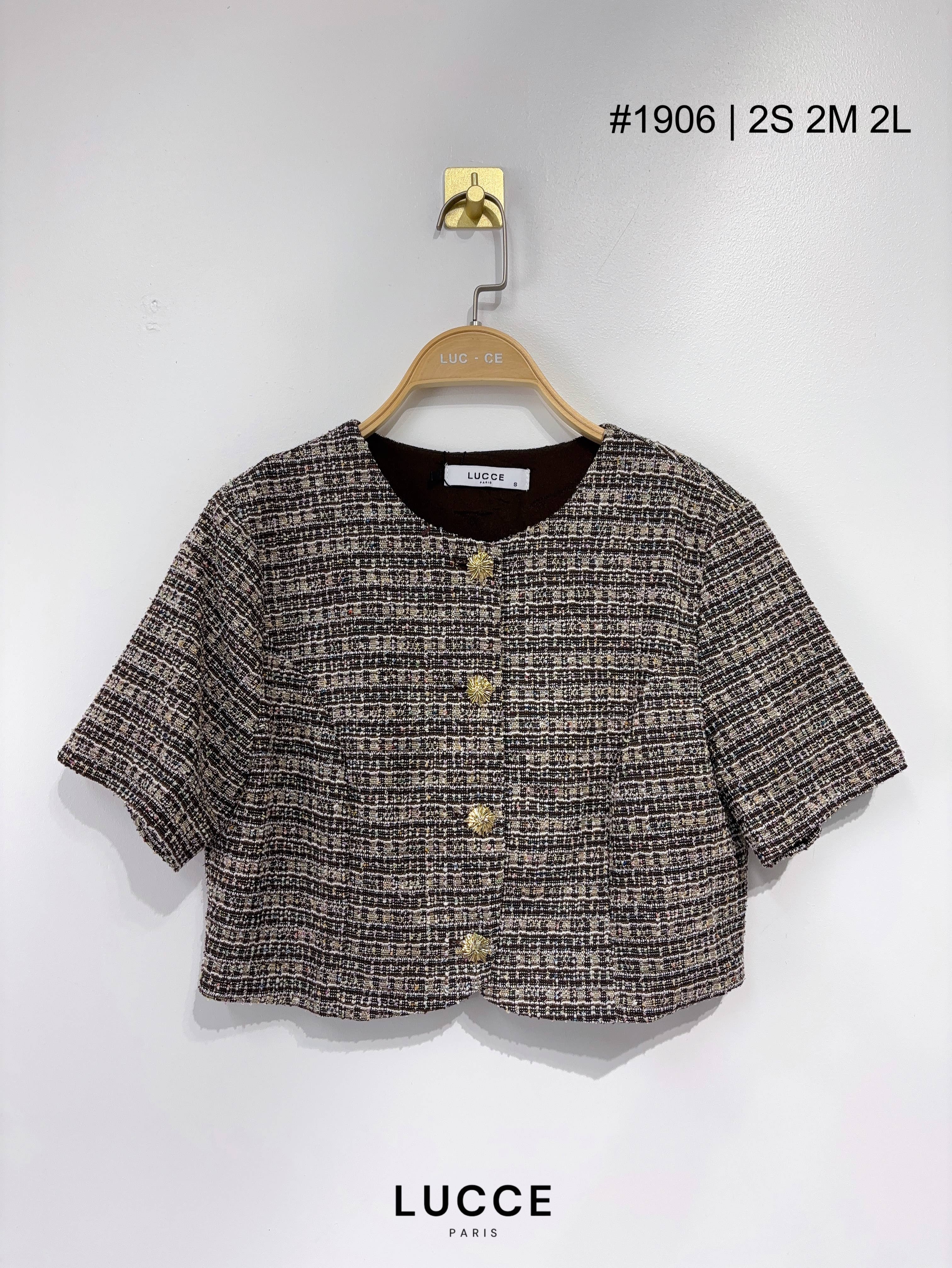 LUCCE - Vendita all'ingrosso Giacca - Donna - Giacca a maniche corte in tweed - VE19061