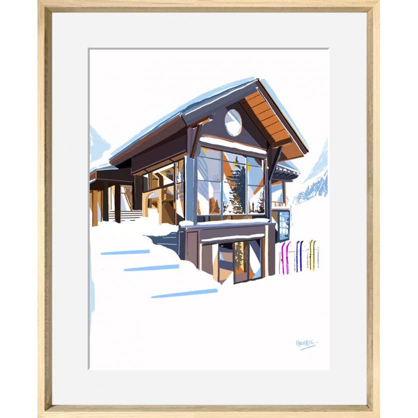 Atelier Contemporain - Wholesale Art Print - Fine Art Print - “The Chalet” - Jean-Philippe Henric2