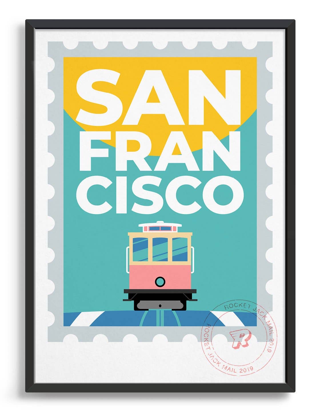 Rocket Jack – wholesale Art print – San Francisco0