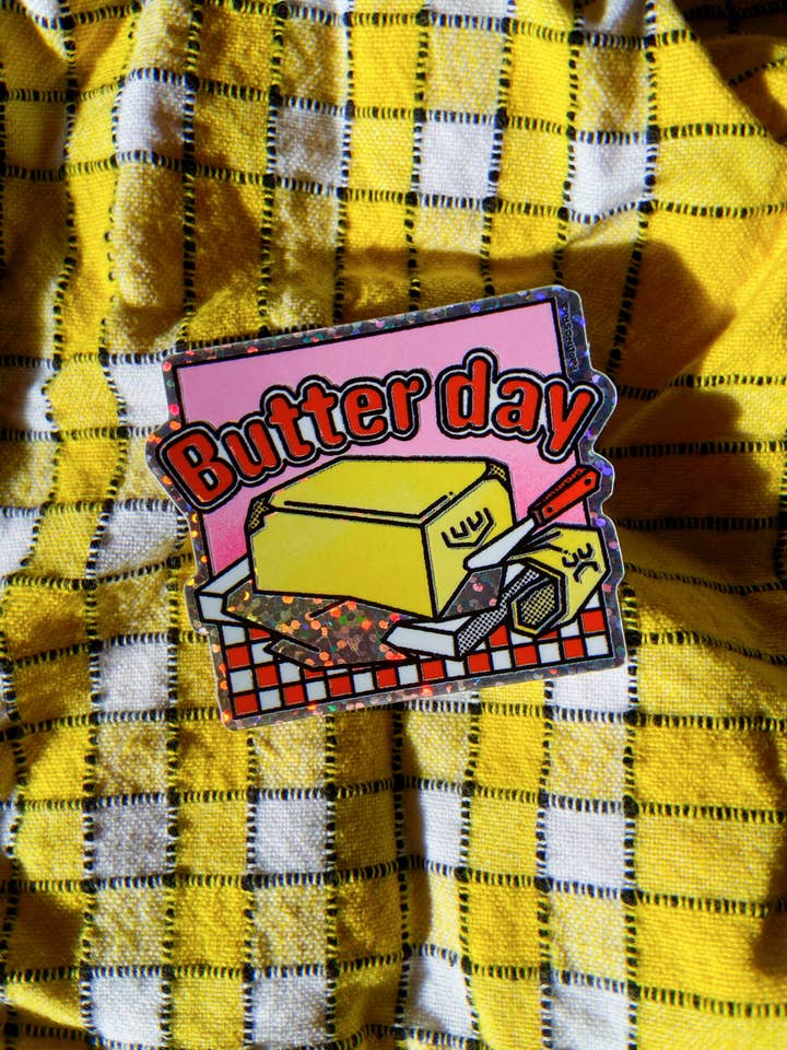 Butter-Tag-Glitzer für den Großhandel von Paolinoshka