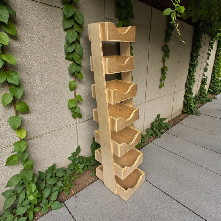 Earths Elements Wholesale - Wholesale Retailer Display - Home & Living - Display - 7 Slot Vertical