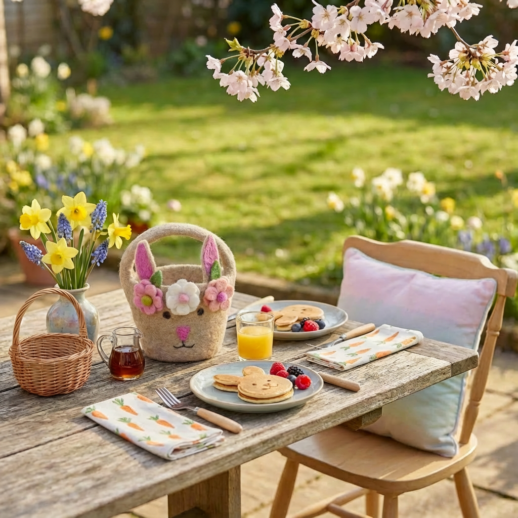 Felt So Good - Vente Boîtes décoratives - Paniers de Pâques en feutre faits main7