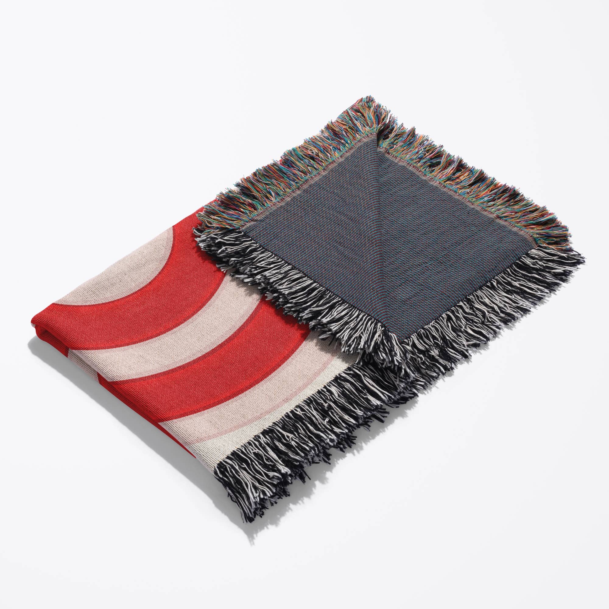 3dRose – Manta para sofá por atacado – 3dRose, Círculo Alvo Vermelho e Branco, Manta3