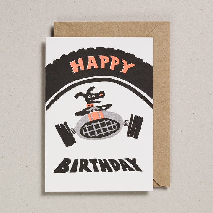 Rascals Cards (Pack of 6) - Race Car for wholesale by Rusty Studio