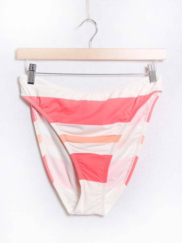 Women's Striped Bikini Bottom for wholesale by Good Stuff Apparel