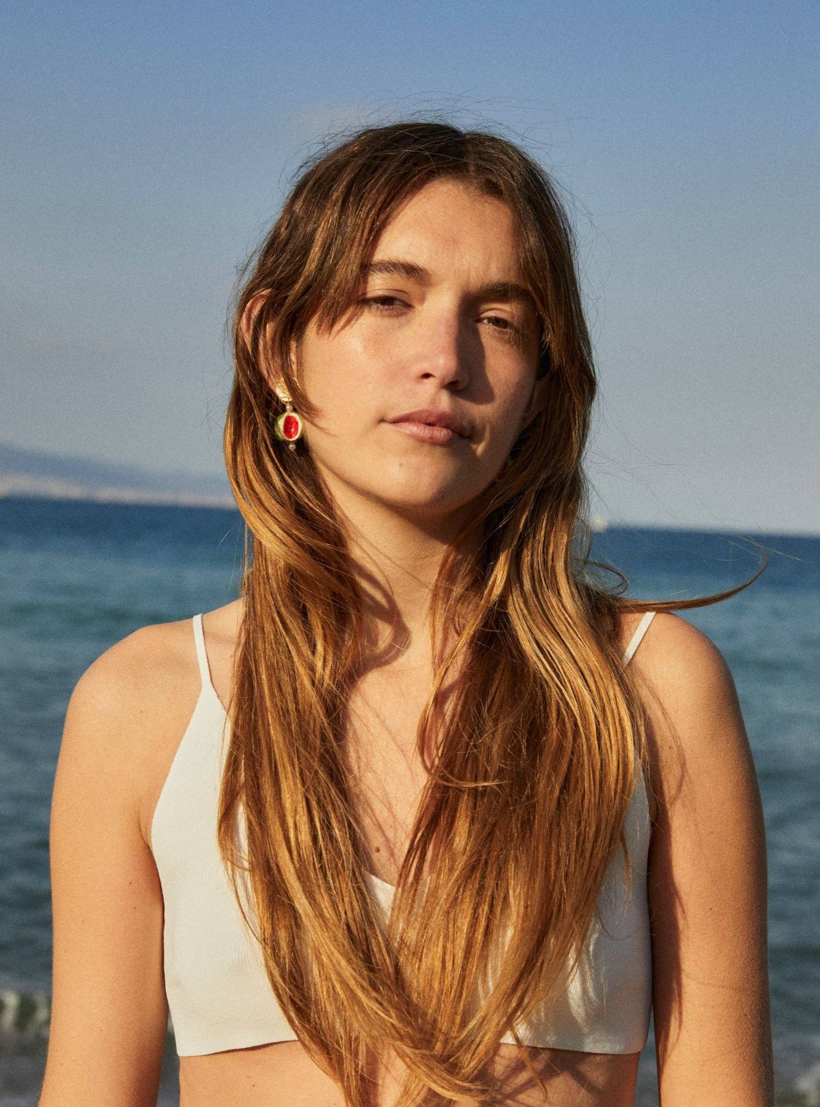 CASHFANA - Wholesale Dangle Earrings - Frutta ceramic short earrings1