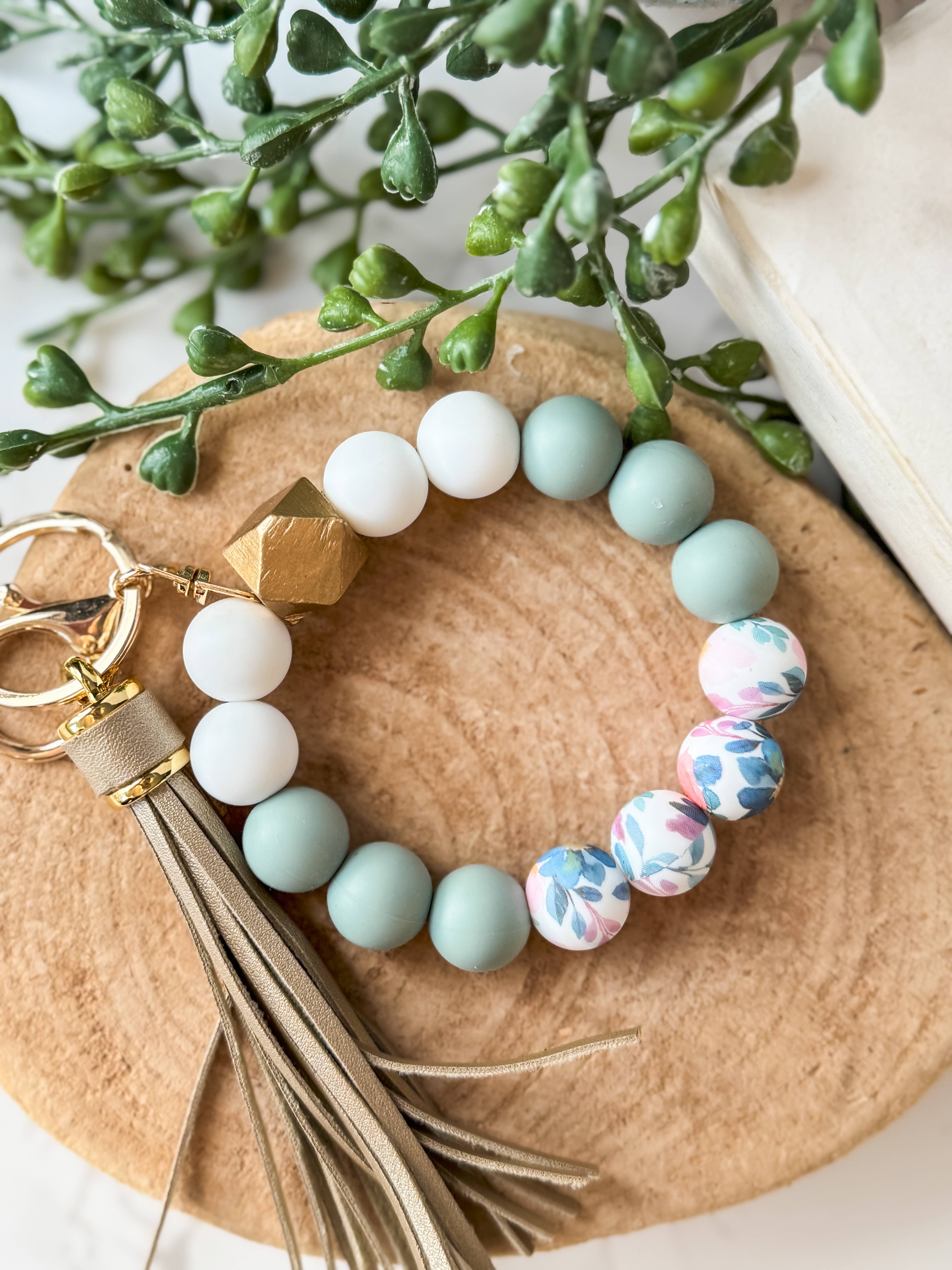 The Inspiration Haven - Vente Porte-clés – femme - Porte-clés bracelet en perles de silicone4