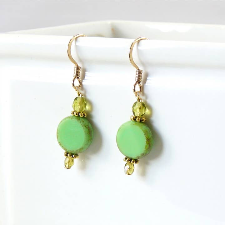 Marlene VanBeek Jewelry – wholesale Hängande örhängen – Skivörhängen - 9 Färger