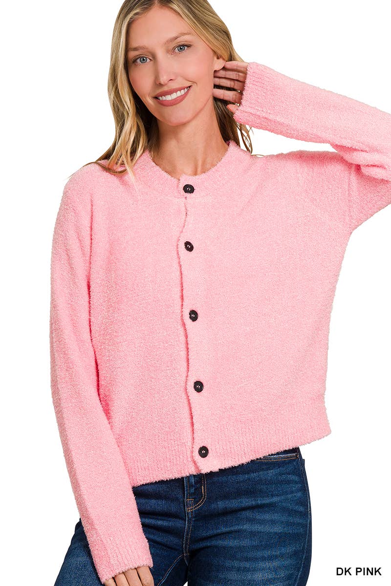 42POPS - Venta al por mayor Cárdigan - Mujer - ....1019 5 Botones Cárdigan de Punto SI-268875