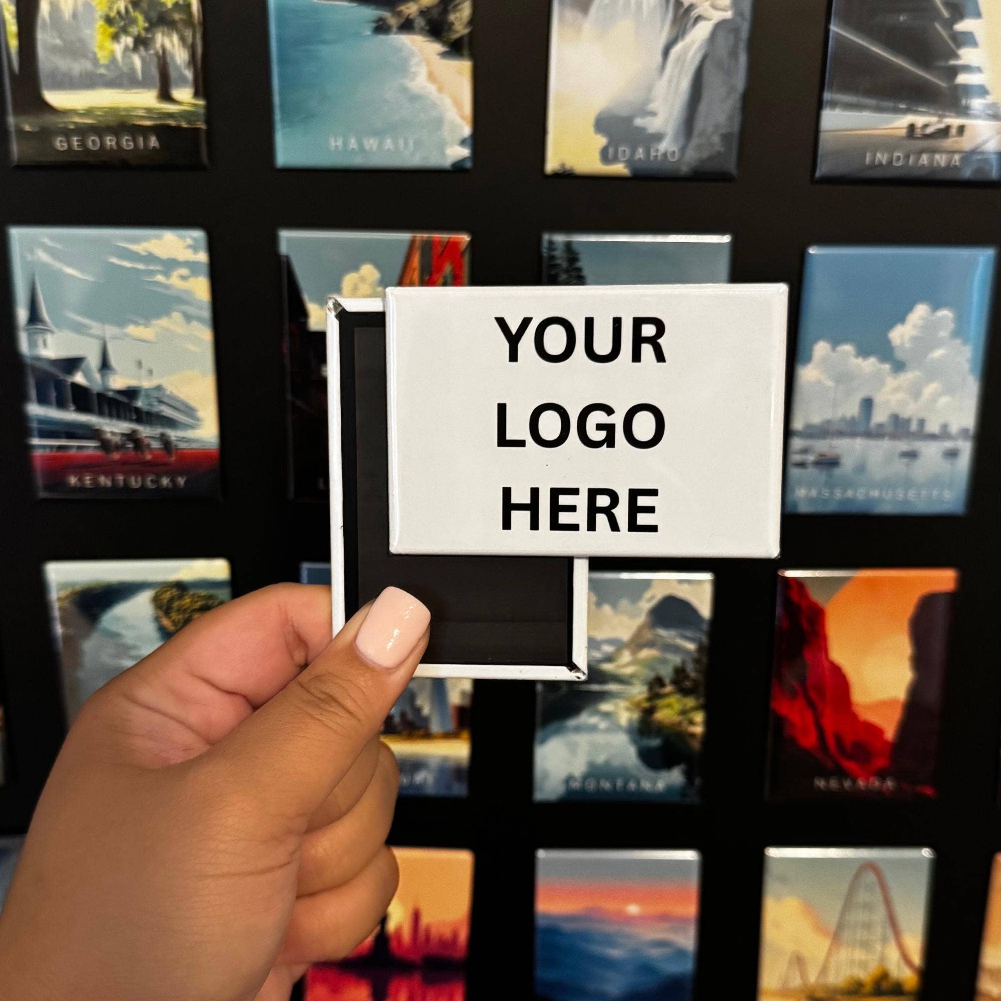 Tieu Magnetic - Wholesale Magneet - Aangepaste Bedrijfslogo Magneet – Gepersonaliseerde Koelkastmagneet1