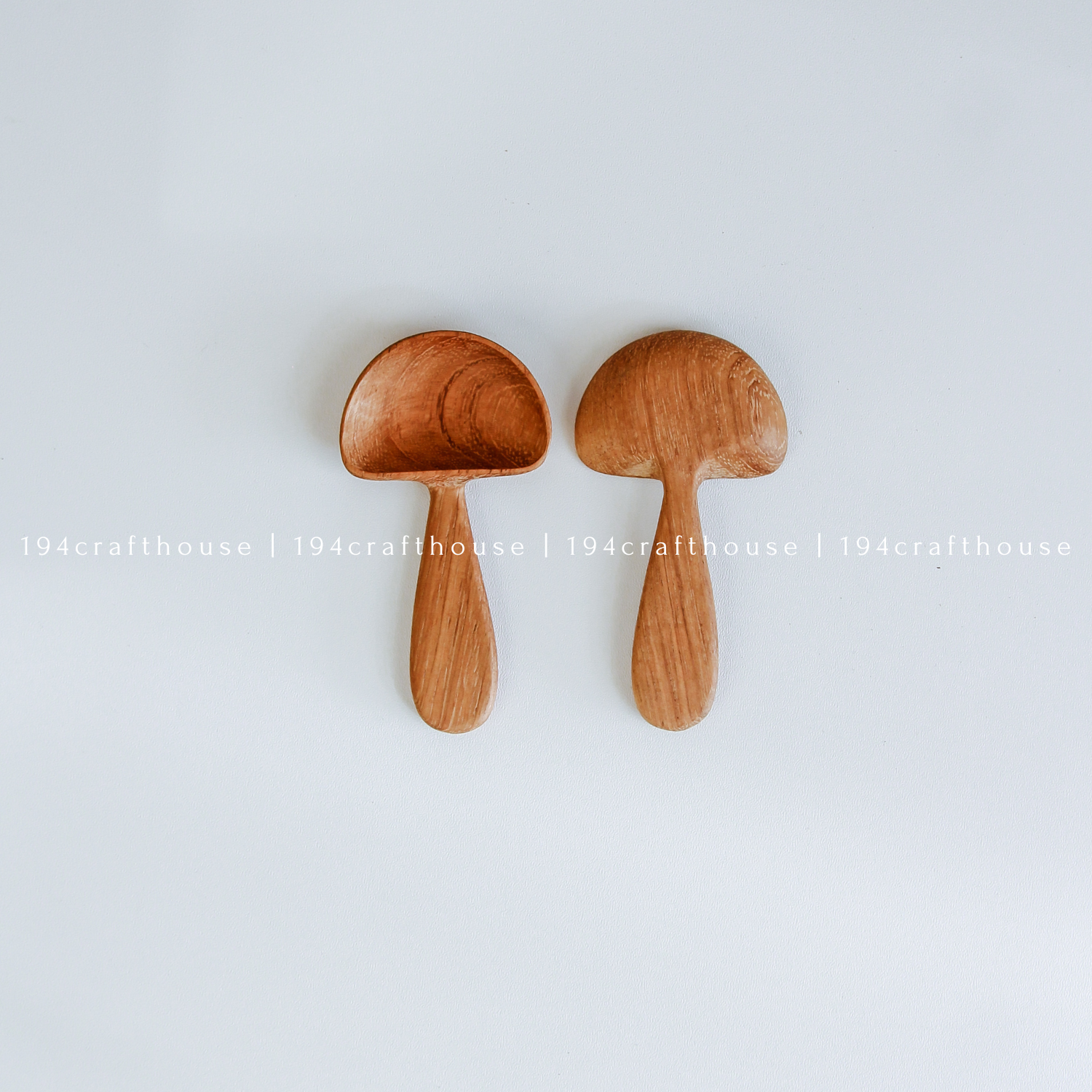 194 Craft House - Wholesale Kitchen Spoon - Wooden Mushroom Spoons, Wooden Scoops - Home Decor and Gifts5