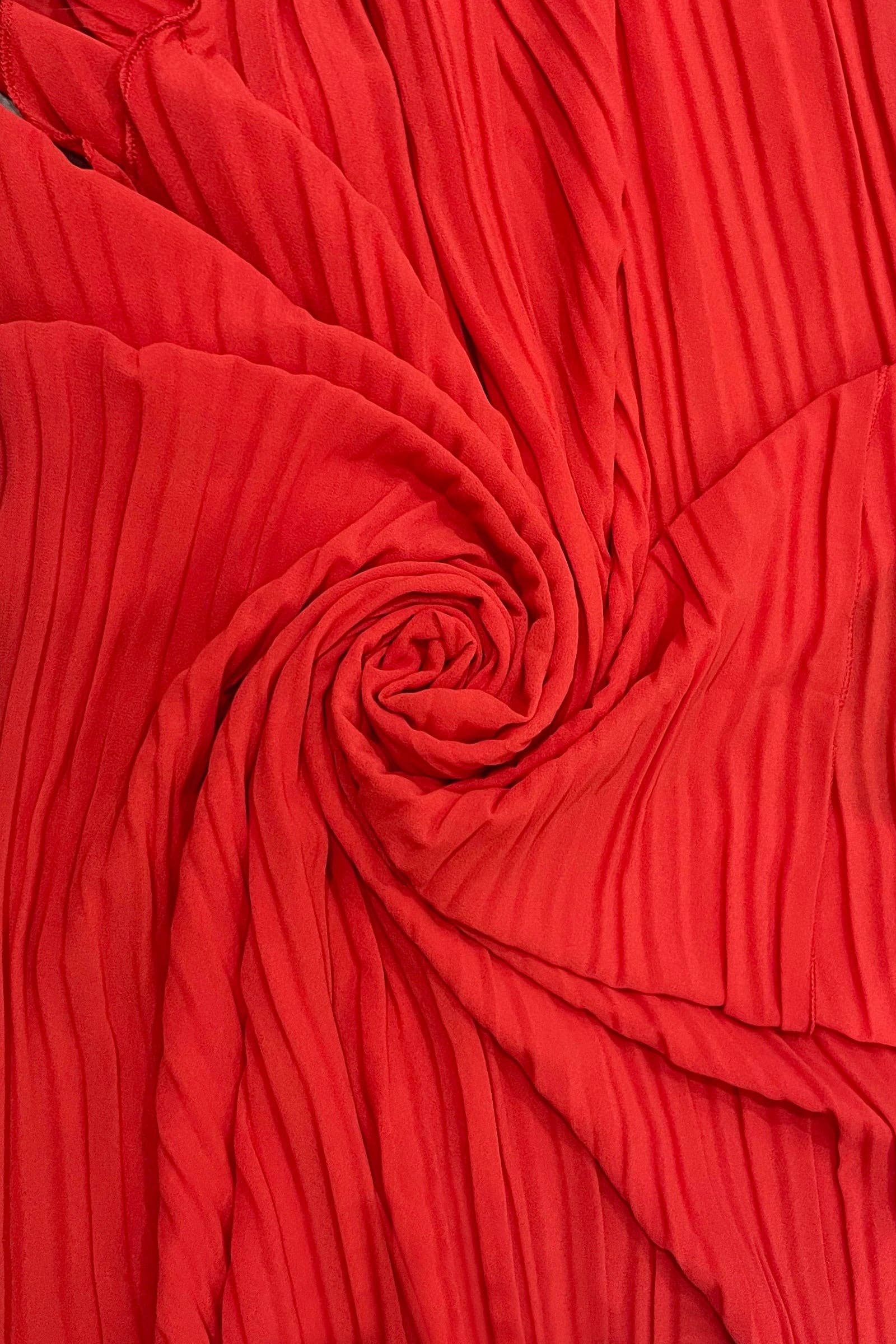 Fashion Scarf World – wholesale Swim cover-up – Women’s – Plain Pleated Chiffon Cover Up3