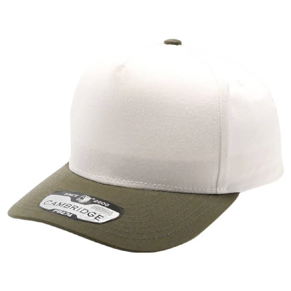 DOBBI - Wholesale Trucker Hat - Unisex - FIVE PANEL 2-TONE HIGH FRAME6